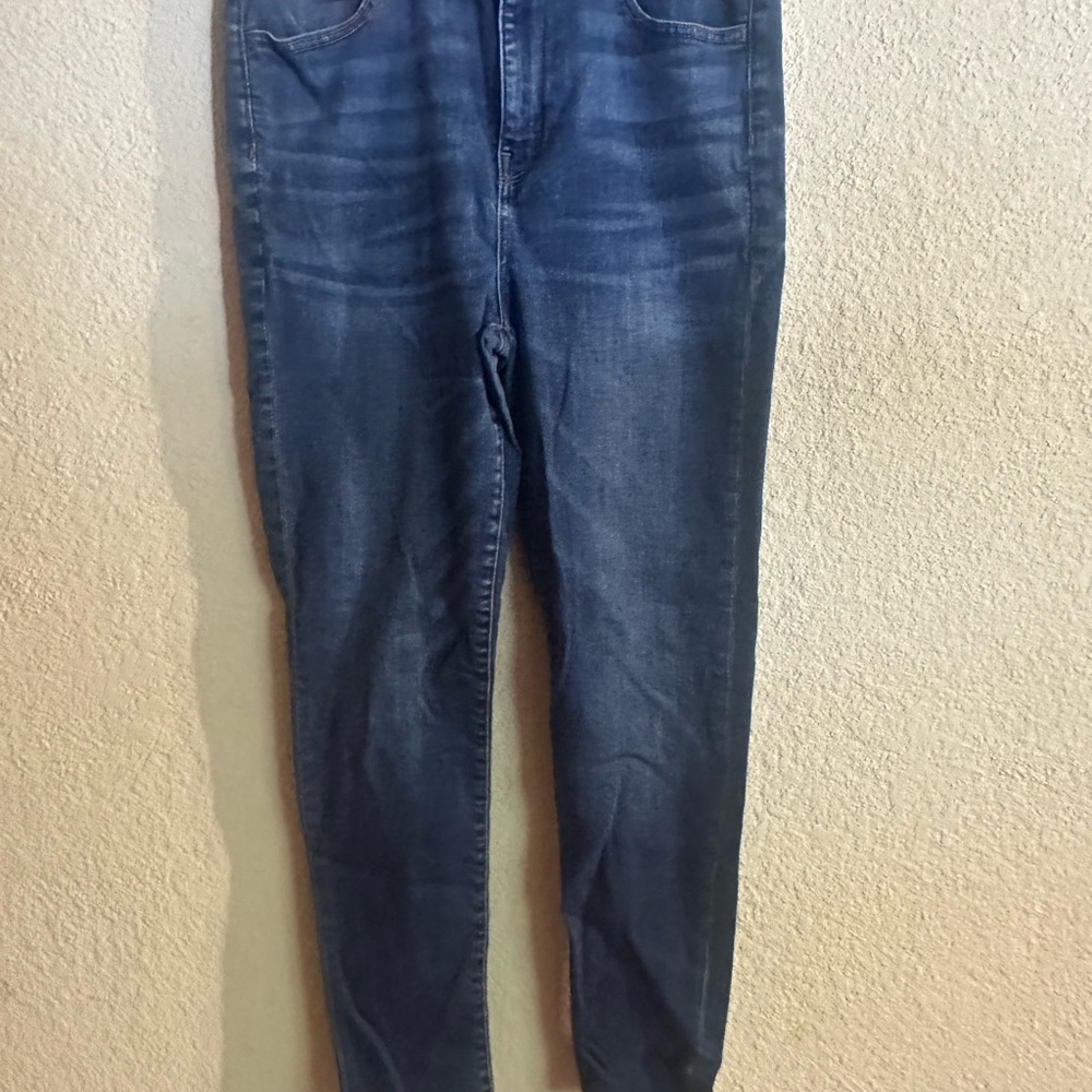 American Eagle Outfitters Dark Blue Skinny Jeans